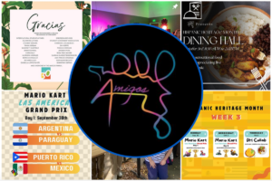 Amigos Instagram images and logo.