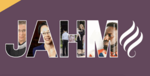 JAHM letters with photographs of Jewish Americans.