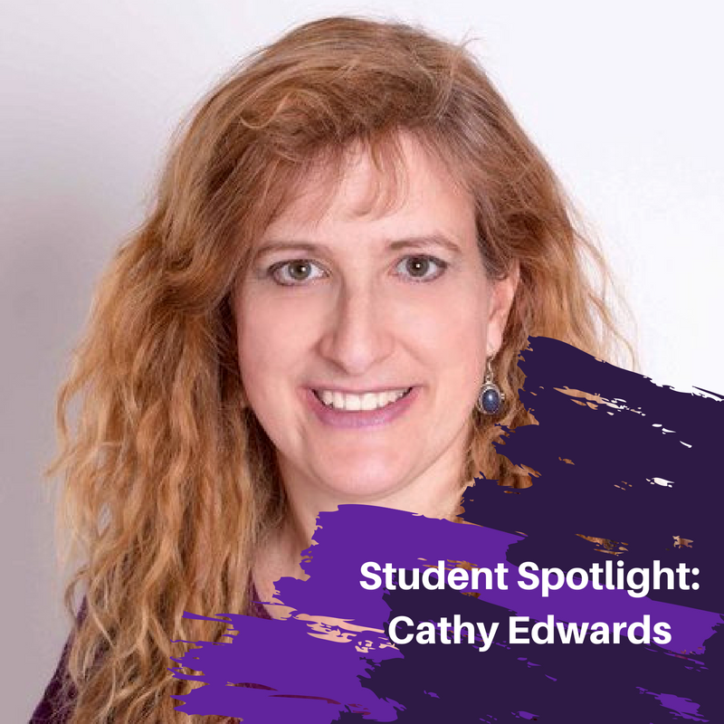 Student Spotlight: Cathy Edwards