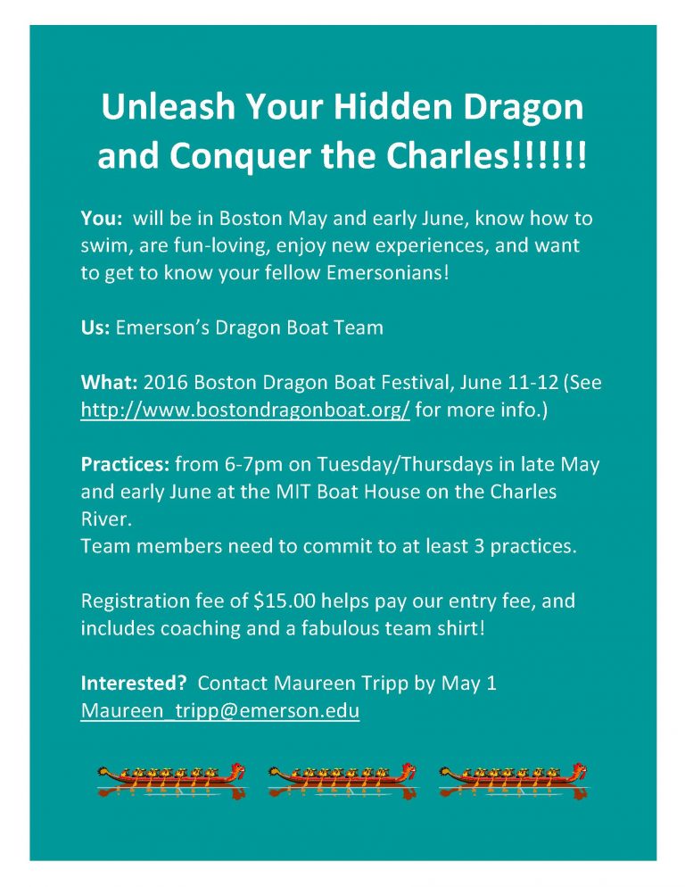 Join the Dragon Boat Team