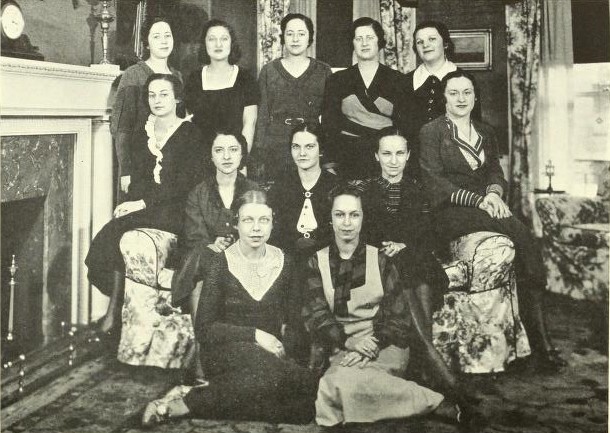 Emerson members of Sigma Delta Chi in 1933